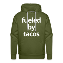 Fueled By Tacos Hoodie - olive green