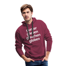 Men’s Premium Hoodie - burgundy